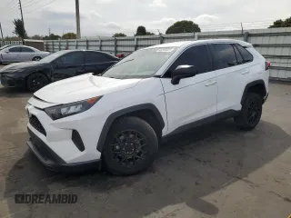 2022 Toyota RAV4 LE with VIN 2T3H1RFV9NC184852, listed as a Copart auction lot 46245825 with 76,958 mi miles and Non repairable. Bid and sale history available at DreamBid. Image 1.
