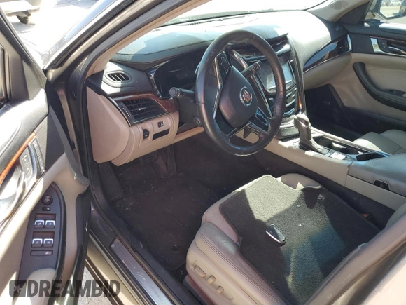 2014 Cadillac CTS Luxury AWD with VIN 1G6AX5S36E0170622, listed as a Copart auction lot 43345385 with Not Provided miles and Salvage Title. Bid and sale history available at DreamBid. Image 8.