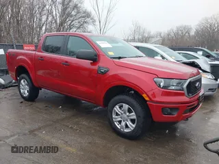 2020 Ford Ranger XL with VIN 1FTER4FH7LLA20443, listed as a IAAI auction lot 41440036 with 75,466 mi miles. Bid and sale history available at carsss.com. Image 1.