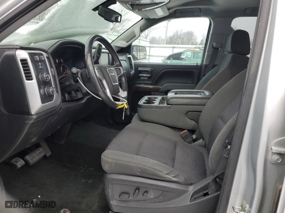 2017 GMC Sierra 1500 SLE with VIN 1GTV2MEC2HZ129102, listed as a Copart auction lot 88980045 with 121,495 mi miles and Clean Title. Bid and sale history available at carsss.com. Image 7.