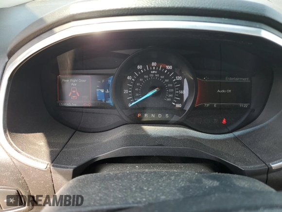 2017 Ford Edge Sport with VIN 2FMPK4AP0HBC65387, listed as a Copart auction lot 52206995 with 59,045 mi miles and Salvage Title. Bid and sale history available at carsss.com. Image 9.