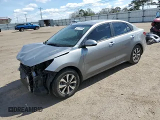 2021 Kia Rio LX with VIN 3KPA24AD4ME425838, listed as a Copart auction lot 46171695 with 69,542 mi miles and Salvage Title. Bid and sale history available at carsss.com. Image 1.