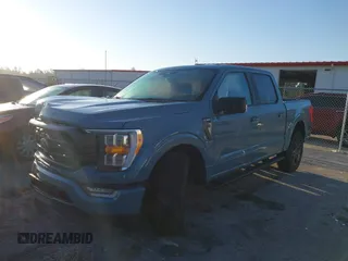 2023 Ford F-150 XL with VIN 1FTEW1CP7PKD30770, listed as a IAAI auction lot 41691526 with 3,000 mi miles. Bid and sale history available at carsss.com. Image 17.