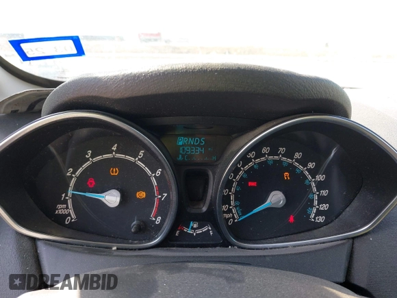 2017 Ford Fiesta SE with VIN 3FADP4BJ7HM150339, listed as a IAAI auction lot 42007084 with 109,334 mi miles. Bid and sale history available at carsss.com. Image 7.