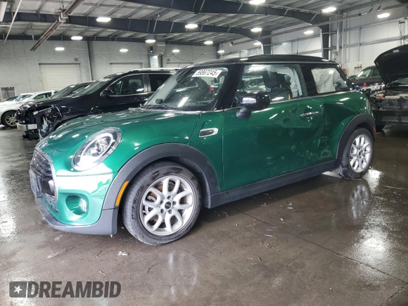 2020 MINI Hardtop Cooper with VIN WMWXR3C05L2M04273, listed as a Copart auction lot 59867245 with 21,750 mi miles and Salvage title. Bid and sale history available at DreamBid. Image 1.