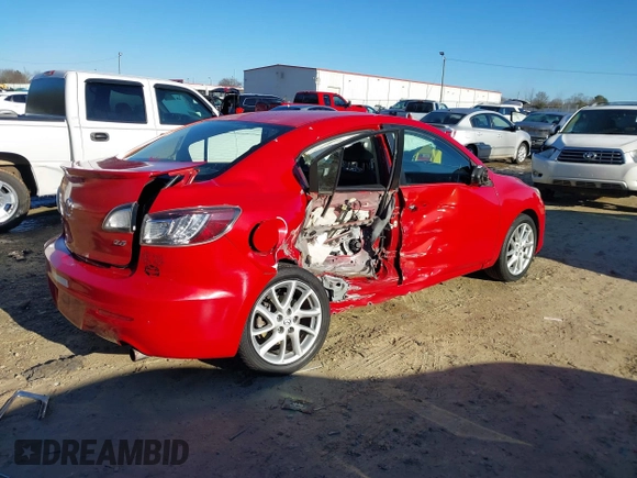 2012 Mazda 3 S Grand Touring with VIN JM1BL1W53C1658421, listed as a IAAI auction lot 41294572 with 100,875 mi miles and . Bid and sale history available at DreamBid. Image 4.