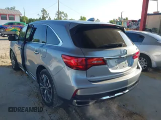 2020 Acura MDX w/Technology Pkg with VIN 5J8YD3H50LL005535, listed as a IAAI auction lot 41966614 with 40,604 mi miles. Bid and sale history available at carsss.com. Image 3.