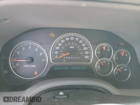 2007 GMC Envoy SLT with VIN 1GKDS13S572158514, listed as a Copart auction lot 74208144 with 209,797 mi miles and Salvage Title. Bid and sale history available at carsss.com. Image 9.