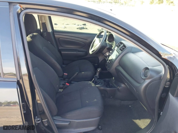 2019 Nissan Versa Sedan SV with VIN 3N1CN7AP7KL824668, listed as a IAAI auction lot 41259264 with 99,414 mi miles. Bid and sale history available at carsss.com. Image 5.