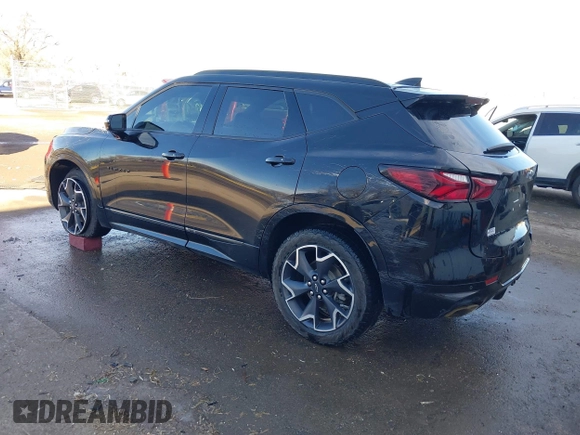 2021 Chevrolet Blazer RS с VIN 3GNKBKRS7MS557772, выставлен на аукционе IAAI как лот 41157912 с пробегом 67 550 миль миль и . История ставок и продаж доступна на DreamBid. Изображение 3.