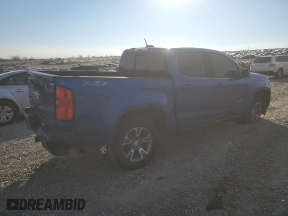 2019 Chevrolet Colorado 2WD Z71 with VIN 1GCGSDEN1K1103879, listed as a Copart auction lot 88934105 with 108,570 mi miles and Salvage Title. Bid and sale history available at carsss.com. Image 3.