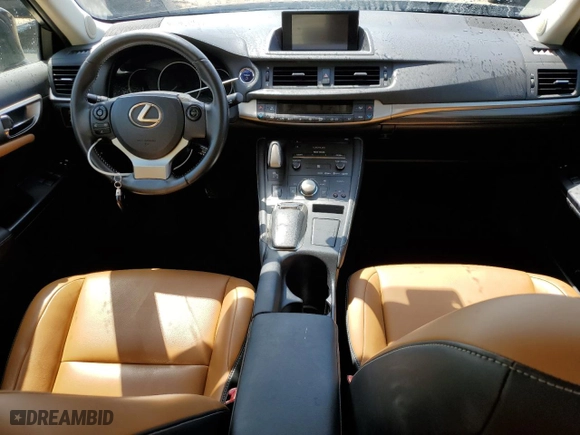 2015 Lexus CT 200h Hybrid with VIN JTHKD5BH1F2212365, listed as a Copart auction lot 52435775 with 80,294 mi miles and Salvage Title. Bid and sale history available at carsss.com. Image 8.