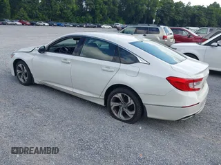 2018 Honda Accord EX-L with VIN 1HGCV1F55JA240858, listed as a IAAI auction lot 42816585 with 75,318 mi miles and . Bid and sale history available at DreamBid. Image 3.