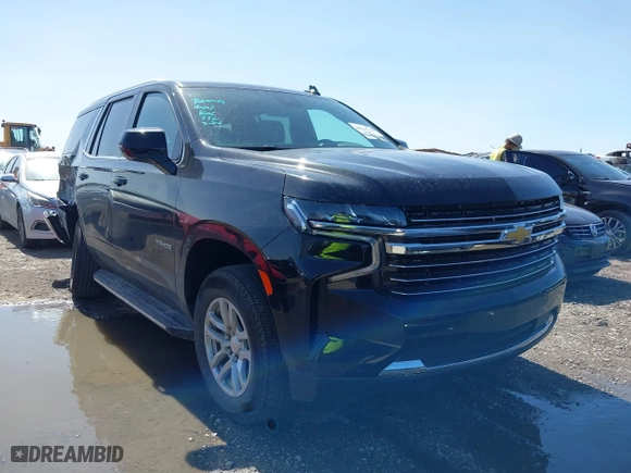 2024 Chevrolet Tahoe LT with VIN 1GNSKNKD6RR302151, listed as a IAAI auction lot 41717741 with 21,929 mi miles. Bid and sale history available at carsss.com. Image 1.