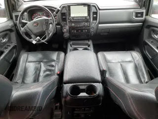 2021 Nissan Titan SL с VIN 1N6AA1EDXMN523275, выставлен на аукционе Copart как лот 55759185 с пробегом 65 600 миль миль и Списание • Salvage title. История ставок и продаж доступна на DreamBid. Изображение 8.