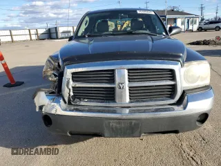 2005 Dodge Dakota SLT with VIN 1D7HE42KX5S314234, listed as a Copart auction lot 46480855 with 135,341 mi miles and Salvage Title. Bid and sale history available at carsss.com. Image 5.