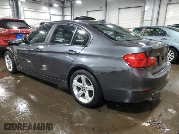2015 BMW 3 Series 320i xDrive with VIN WBA3C3C59FK203363, listed as a Copart auction lot 43968095 with 99,468 mi miles and Salvage Title. Bid and sale history available at carsss.com. Image 2.