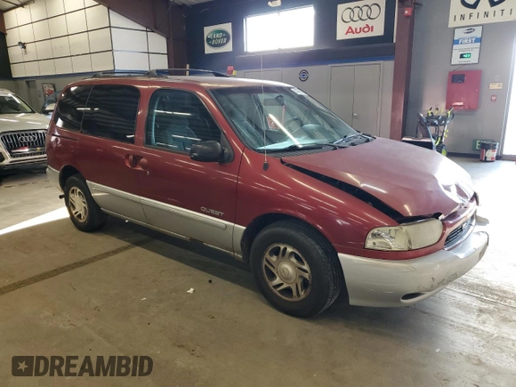 2000 Nissan Quest GXE z VIN 4N2XN11T8YD808855, wystawiony jako Copart lot #41888525 z przebiegiem 185 877 mil mil oraz Szkoda całkowita • Salvage title. Historia ofert i sprzedaży dostępna na DreamBid. Obrazek 4.
