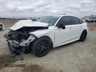 2024 Honda Civic Si z VIN 2HGFE1E52RH472071, wystawiony jako Copart lot #50927025 z przebiegiem 19 962 mil mil oraz Szkoda całkowita • Salvage title. Historia ofert i sprzedaży dostępna na DreamBid. Obrazek 1.