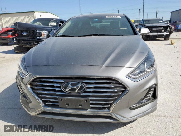 2018 Hyundai Sonata SE with VIN KMHE24L32JA079692, listed as a Copart auction lot 52740095 with 100,320 mi miles and Salvage Title. Bid and sale history available at DreamBid. Image 5.