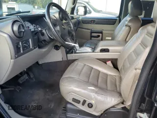 2004 Hummer H2 with VIN 5GRGN23U54H108629, listed as a Copart auction lot 78060184 with 227,696 mi miles and Salvage Title. Bid and sale history available at carsss.com. Image 7.
