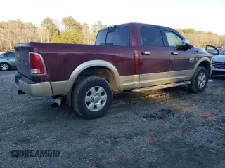 2016 Ram 2500 Laramie Longhorn with VIN 3C6UR5GL0GG323692, listed as a Copart auction lot 42044685 with 113,473 mi miles and Salvage title. Bid and sale history available at DreamBid. Image 3.