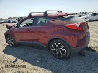 2018 Toyota C-HR XLE with VIN JTNKHMBX9J1011251, listed as a Copart auction lot 71813564 with 60,941 mi miles and Salvage Title. Bid and sale history available at carsss.com. Image 2.