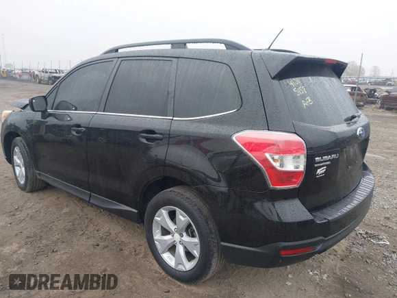2015 Subaru Forester 2.5i Limited with VIN JF2SJAHC4FH541509, listed as a IAAI auction lot 41015158 with 100,091 mi miles. Bid and sale history available at carsss.com. Image 3.