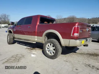2014 Ram 2500 Longhorn with VIN 3C6UR5PL0EG323074, listed as a Copart auction lot 47642665 with 296,634 mi miles and Clean Title. Bid and sale history available at carsss.com. Image 2.