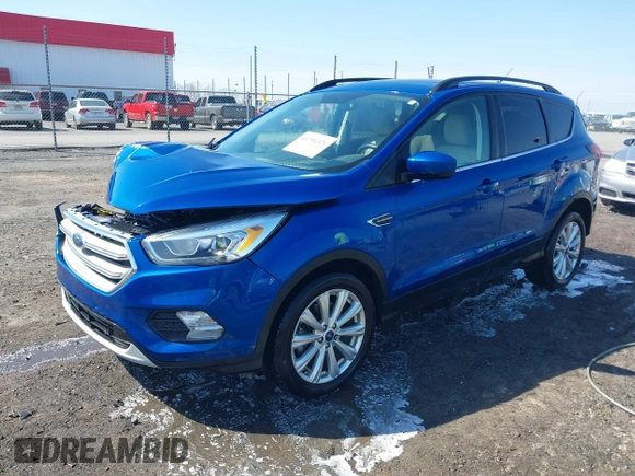 2019 Ford Escape SEL with VIN 1FMCU9HD2KUB52835, listed as a IAAI auction lot 41791321 with 80,468 mi miles and . Bid and sale history available at DreamBid. Image 18.