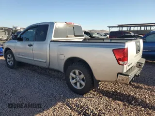 2010 Nissan Titan SE with VIN 1N6AA0CA5AN308613, listed as a Copart auction lot 82812894 with 98,887 mi miles and Salvage Title. Bid and sale history available at carsss.com. Image 2.