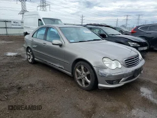 2007 Mercedes-Benz C 230 Sport with VIN WDBRF52H77E024054, listed as a Copart auction lot 54366155 with 99,409 mi miles and Clean Title. Bid and sale history available at DreamBid. Image 4.