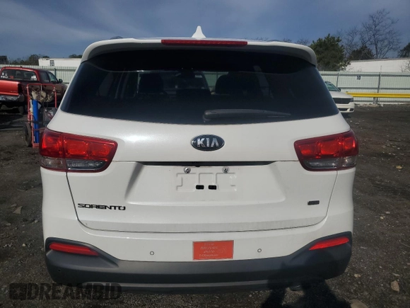 2018 Kia Sorento LX with VIN 5XYPGDA37JG410641, listed as a Copart auction lot 52858965 with 134,616 mi miles and Clean Title. Bid and sale history available at carsss.com. Image 6.