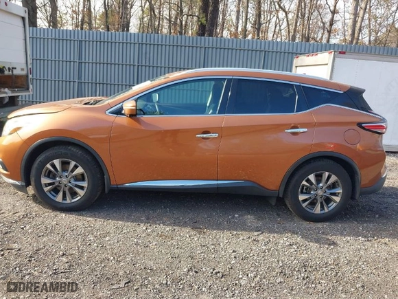 2015 Nissan Murano Platinum with VIN 5N1AZ2MH4FN208380, listed as a IAAI auction lot 41823307 with 138,173 mi miles. Bid and sale history available at carsss.com. Image 14.