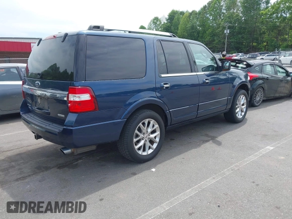2017 Ford Expedition Limited с VIN 1FMJU2AT3HEA65772, выставлен на аукционе IAAI как лот 42301176 с пробегом 136 962 миль миль и . История ставок и продаж доступна на DreamBid. Изображение 4.