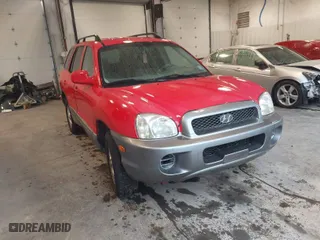 2003 Hyundai Santa Fe with VIN KM8SB12B83U510161, listed as a IAAI auction lot 42004585 with 98,106 mi miles. Bid and sale history available at carsss.com. Image 1.