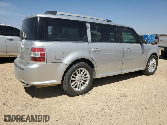 2014 Ford Flex SEL with VIN 2FMHK6C83EBD15202, listed as a Copart auction lot 49665985 with 152,960 mi miles and Salvage Title. Bid and sale history available at carsss.com. Image 3.