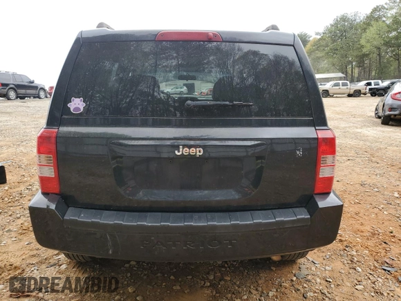 2007 Jeep Patriot Sport with VIN 1J8FT28W37D378394, listed as a Copart auction lot 51104535 with 196,748 mi miles and Salvage Title. Bid and sale history available at DreamBid. Image 6.