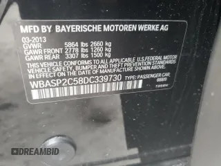 2013 BMW 5 Series 535i Gran Turismo xDrive z VIN WBASP2C58DC339730, wystawiony jako Copart lot #86705704 z przebiegiem 108 710 mil mil oraz Czysty tytuł • Clean title. Historia ofert i sprzedaży dostępna na DreamBid. Obrazek 12.