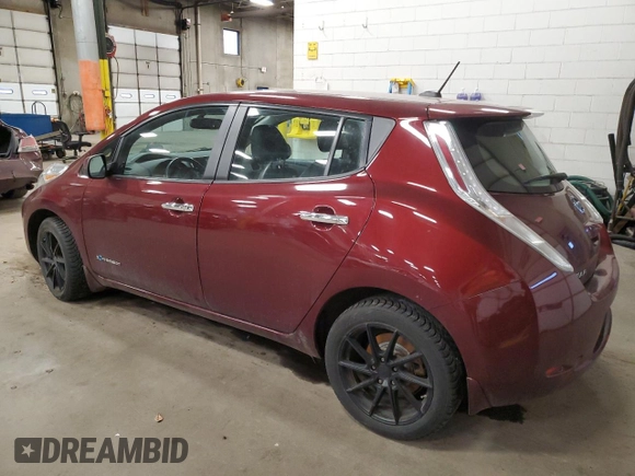 2016 Nissan LEAF SL with VIN 1N4BZ0CP1GC305528, listed as a Copart auction lot 50041525 with 51,299 mi miles and Clean Title. Bid and sale history available at carsss.com. Image 2.