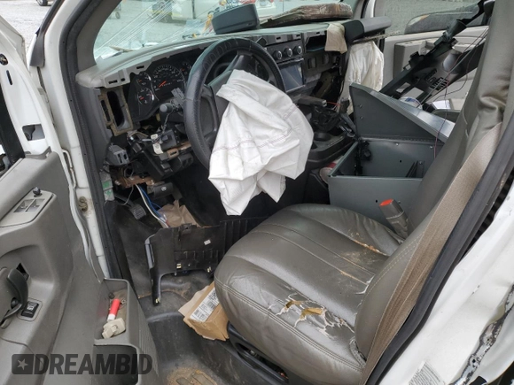 2012 Chevrolet Express Cargo with VIN 1GCZGUCG6C1192848, listed as a Copart auction lot 42388714 with Not Provided miles and Salvage Title. Bid and sale history available at DreamBid. Image 8.