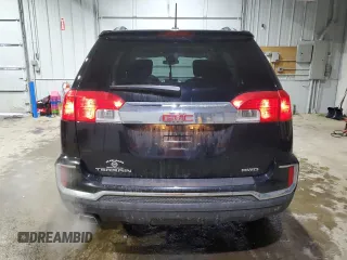 2017 GMC Terrain SLT with VIN 2GKFLUEK4H6310694, listed as a Copart auction lot 46042645 with 106,840 mi miles and Salvage Title. Bid and sale history available at DreamBid. Image 6.