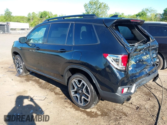 2022 Honda Passport Elite z VIN 5FNYF8H01NB003681, wystawiony jako IAAI lot #42186806 z przebiegiem 50 517 mil mil oraz . Historia ofert i sprzedaży dostępna na DreamBid. Obrazek 3.