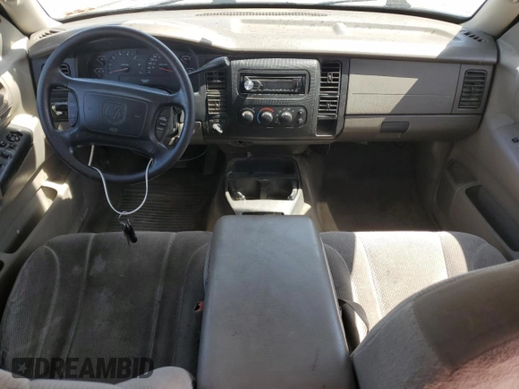 2003 Dodge Dakota SLT with VIN 1D7HG48N23S149028, listed as a Copart auction lot 53540335 with 201,059 mi miles and Salvage Title. Bid and sale history available at DreamBid. Image 8.