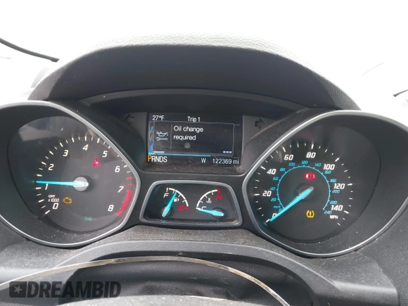 2014 Ford Escape SE with VIN 1FMCU0G96EUC62476, listed as a IAAI auction lot 41352751 with 122,369 mi miles. Bid and sale history available at carsss.com. Image 15.