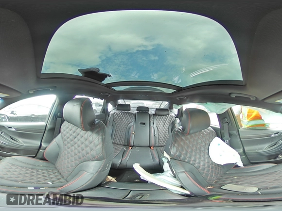 2023 Genesis G80 2.5T with VIN KMTGA4SC5PU152905, listed as a Copart auction lot 72038584 with 12,485 mi miles and Salvage Title. Bid and sale history available at carsss.com. Image 12.