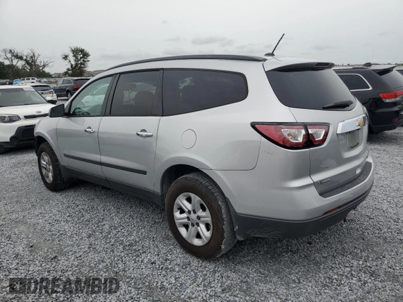 2014 Chevrolet Traverse LS z VIN 1GNKRFED0EJ257455, wystawiony jako Copart lot #58961415 z przebiegiem 136 284 mil mil oraz Szkoda całkowita • Salvage title. Historia ofert i sprzedaży dostępna na DreamBid. Obrazek 2.