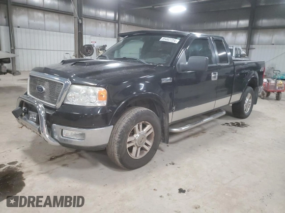 2005 Ford F-150 XLT with VIN 1FTPX14515FA53879, listed as a Copart auction lot 85462724 with 143,289 mi miles and Clean title. Bid and sale history available at DreamBid. Image 1.