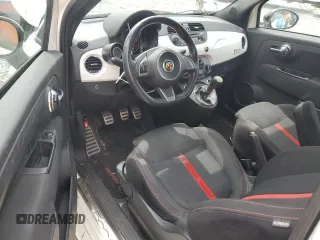 2013 FIAT 500 Abarth with VIN 3C3CFFFH5DT691194, listed as a Copart auction lot 63560255 with 101,545 mi miles and Clean title. Bid and sale history available at DreamBid. Image 8.