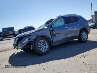 2019 Nissan Rogue S with VIN KNMAT2MV2KP539596, listed as a Copart auction lot 49121755 with 100,044 mi miles and Salvage Title. Bid and sale history available at carsss.com. Image 1.